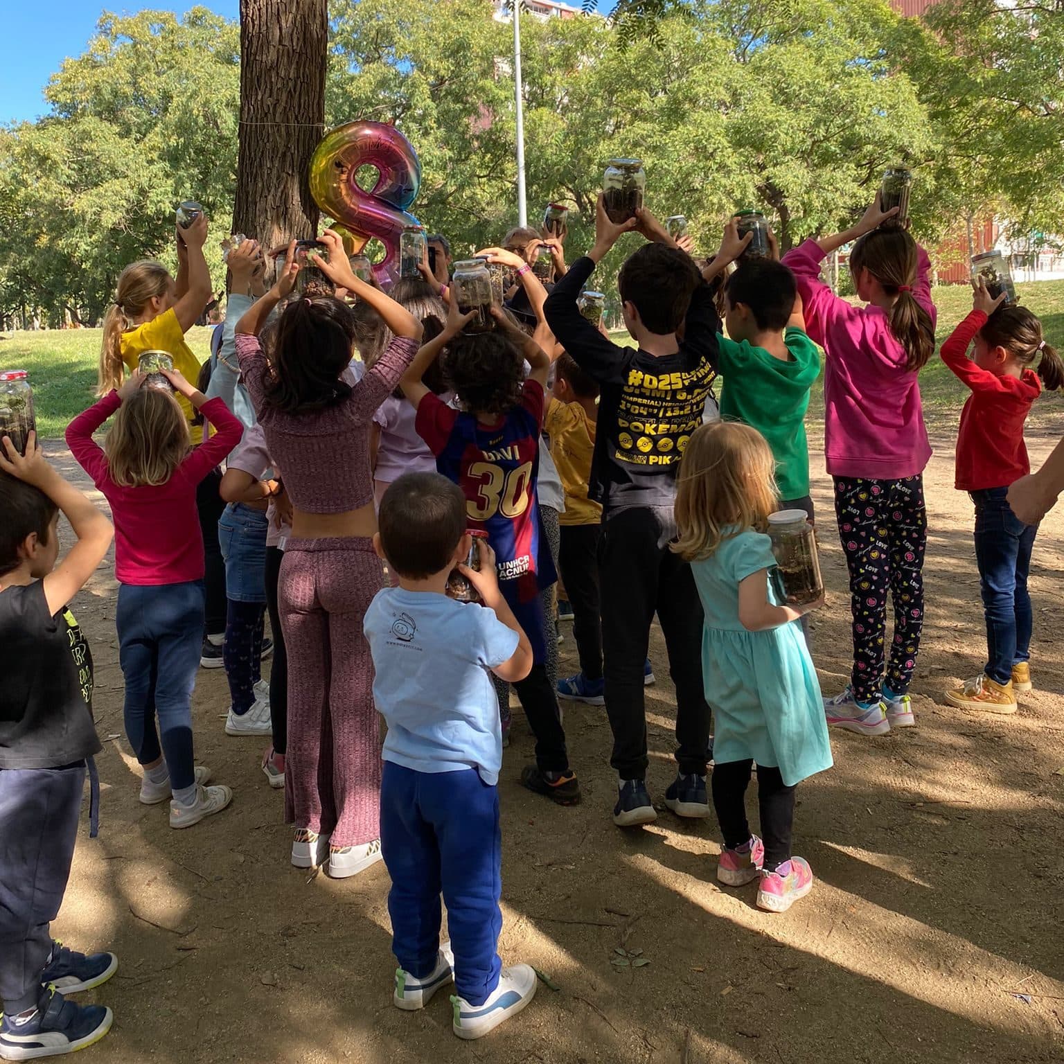 Talleres para niños en Barcelona – Jungle Kids con plantas